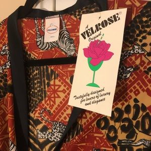 Vintage Velrose Robe